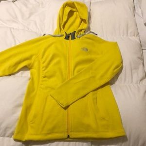 North face fleece hoodie
